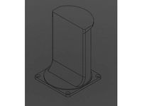 Spool Holder Peg by 3DPrintNOVA