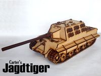 Lasercut RC Jagdtiger by JackCarter