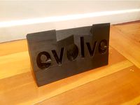 Evolve Skateboard Upright Stand by nickbaggen
