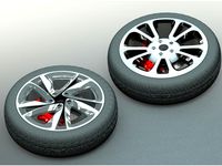 Car Rim Collection Set 2 by bramesh501