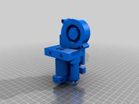 Remix Extruder Mount 1.0 N with BL-Touch by Pinotti