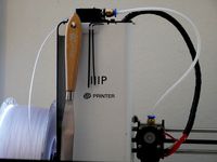 Stick-On tool holder for Monoprice Select Mini by GForce917