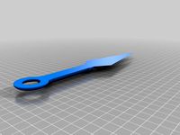 Kunai Knife from Anime by makeadif