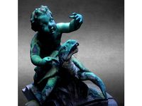 Cupid on the turtle by GeoffreyMarchal