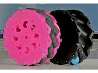 Parametric Mecanum Wheel (EXPERIMENTAL) by thijnhoekstra