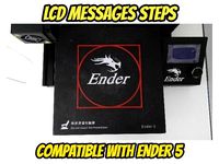Ender 3/5 Bed leveling G-CODE + test print + LCD STEPS UPDATE 28/11/19 by Ingenioso3D