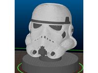 Star Wars Stormtrooper Bust - dual extrusion by jkavalik