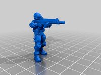 Overwatch Talon Troop Miniatures by Mylakovich