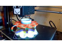 An airbrushing paint pot caddy. by Seafax