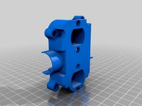 AZURE - Canted Flywheel Cage for Nerf Stryfe (TESTED 7.16.18) by NAS_Cobalt