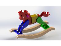 rocking horse by Jonisaxe