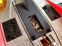 Video transmitter bay cover for the Mini Drak by Kurbit
