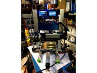 Ordbot Hadron Laser Cut Display Panel with Octoprint by sirionnetworks