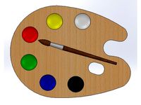 Art Pallet by TheJadeRabbit