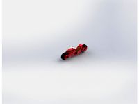 miniature akira motor bike ( kaneda`s bike) by minimeka