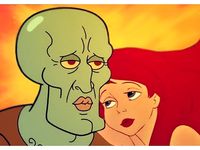 squidward ariel meme by Build_and_Beyond