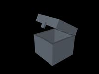 minecraft chest by Valandae