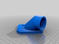 35mm vacuum cleaner nozzle for drilling hole on wall by Dr_Eamy