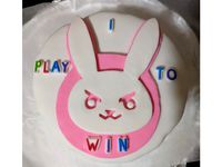 Overwatch D.Va Bunny Fondant/Cookie Cutter by sentinel23