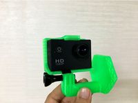 gopro mount for curved surface, helmet camera mount by jinolimi