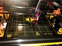 Solid Heated Bed Support for Hypercube 300 by tongphan93