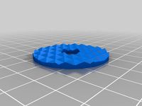 C-3PO Eye Lens (Print With Clear Filament) by BensProjects
