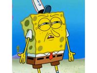 spongebob meme face by Build_and_Beyond