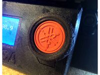 Prusa Knobs - Motorcycle Wheel - Yamaha by lylesvendsen