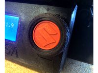 Prusa Knobs - Motorcycle Wheel - Suzuki by lylesvendsen