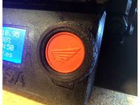 Prusa Knobs - Motorcycle Wheel - Honda by lylesvendsen