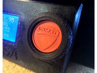 Prusa Knobs - Motorcycle Wheel - Ducati by lylesvendsen