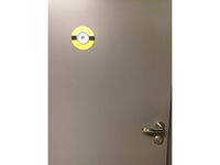Minion door spyhole cover by uepsie