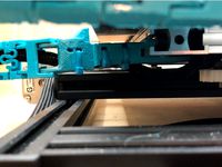CR-10 500 Strain Relief with Chain Drag by tdkahn1978