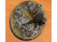 Warhammer Rock Base(110x92) by Xandary