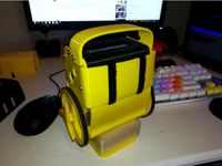 Hardtop with lcd for JJROBOTS by GermaLuque