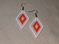 Rhombus Earrings by lokster