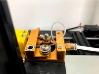 Alfawise U10/U20 Extruder Addon for Flexibles by 3dMakernoob