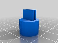 Bird Perch end cap for cage by whodeany