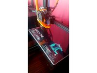 optimized CR-10 E3D V6/Volcano hotend mount by CreateCafe3D