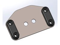 crank brothers road cleats eggbeater, adapter, metal plate, printed sides by PSomeone