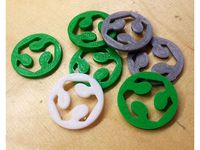 FabLab Logo Chip Coin by juewei