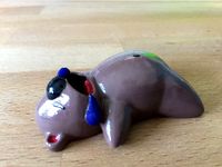 Sleeping Drooling Bear Figurine by Leodym