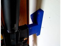 AR-15 vertical wall storage mount - Large Mount by PSomeone