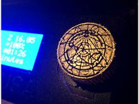 Prusa i3 - Selector Knob - Doctor Who - Confession Dial by lylesvendsen