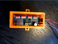 16-channel servo controller mount by jolundm