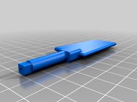 RC Boat Rudder by Elmeristic