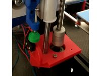 Z Motor Mount Left with Z Endstop by pronerd34