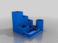Small parts workspace organizer by jbrasel