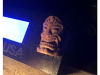 Prusa i3 - Selector Knob - Tiki Statue by lylesvendsen