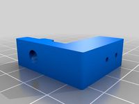 HE3D K200 Side Endstop Mount (2020 Extrusion) by rcolbert